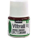 Pebeo Vitrail Transparan Cam Boyası 45 Ml White 20
