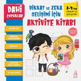 Pedagog Onaylı Dahi Çocuklar Aktivite Kitabı 3-4 Yaş