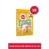 Pedigree 6x200 gr Biscrock Köpek Ödül Maması