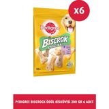 Pedigree Biscrock Ödül Bisküvisi 200 gr 6x Köpekler İçin Lezzetli ve Sağlıklı Atıştırmalık