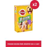 Pedigree Biscrok 500 G 2x Doğal Yüksek Proteinli Ödül Bisküvisi Köpekler İçin Sağlıklı