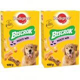 Pedigree Biscrok Multi Mix Köpek Ödül Bisküvisi 2 x 500 G