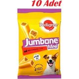 Pedigree Jumbone Mini Beef Köpek Ödülü 160 gr * 10 Adet - 1 Adet - Kahverengi