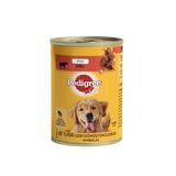 Pedigree Köpekler Adult Sığır ve Ciğer Karışımı(jöleli) Konserve Yaş Mama 400 G