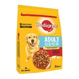Pedigree Köpekler İçin Biftekli ve Kümes Hayvanlı Kuru Mama, 2.6 Kg