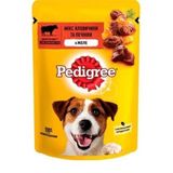 Pedigree Pouch Sığır Etli Kuzulu ve Havuçlu 100 gr Yetişkin Köpek Konservesi