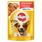 Pedigree Sığır Etli 100 gr Yetişkin Köpek Konserve Pouch