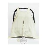 Pedimu Kışlık Pike Kumaş Soft Renk Cırtlı Puset Örtüsü %100 Cotton