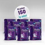 Pedix Kadın Mesane ve Lohusa Pedi Yoğun 10x15 150 Adet - Standart - Mor