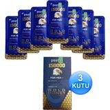 Peet10 Kırılmalı Macun Jel Üç Kutu 150000 Guarana ve Kırmızı Ginseng İçeren Enerji Desteği