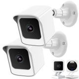 PEF Yeni Wyze Cam V4 ve V3 için Montaj, Hava Koşullarına Dayanıklı Koruyucu Kılıf ve 360 Derece Ayarlanabilir Duvara Monte Sağlam Muhafaza, Wyze V4 ve V3 Dış Mekan İç Mekan Akıllı Ev Kamera Sistemi