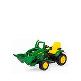 Peg John Deere Ground Loader 12 Volt Akülü Kepçe - Yeşil