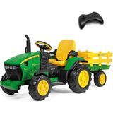 Peg John Deere Rc 12 Volt Akülü Traktör - Yeşil - Standart