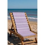 Pega Sultan Peştamal 90X170 Cm %100 Koton Lila Plaj Havlusu