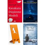 Pegasus Karakutu Düşünme Modeli - Matthew Syed + Kuzey Işıklarının Şarkısı + Telefon Tutucu + Bir Kar Tanesi