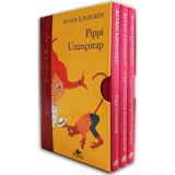 Pegasus Yayınları Astrid Lindgren Pippi Uzunçorap Serisi Kutulu Set Ciltli 3 Kitap 6 - 8 Yaş İçin Eğlenceli Hikayeler