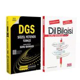 Pegem 2026 Dgs Sözel Yetenek Türkçe Ve Akm Dil Bilgisi Soru Bankası Seti 2 Kitap