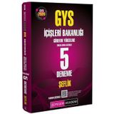 Pegem 2026 Gys İçişleri Bakanlığı Şeflik 5 Deneme Çözümlü Görevde Yükselme Pegem Akademi Yayınları