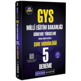 Pegem 2026 GYS MEB Milli Eğitim Bakanlığı Şube Müdürlüğü 5 Deneme Çözümlü Görevde Yükselme Pegem Akademi Yayınları