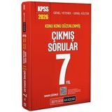 Pegem 2026 Kpss Genel Yetenek Genel Kültür Çıkmış Sorular Son 7 Yıl Konu Konu Çözümlü Pegem Akademi Yayınları