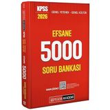 Pegem 2026 KPSS Genel Yetenek Genel Kültür EFSANE 5000 Soru Bankası Çözümlü Pegem Akademi Yayınları