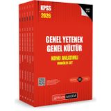 Pegem 2026 Kpss Genel Yetenek Genel Kültür Lisans Konu Anlatımlı Modüler Set 6 Kitap