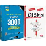 Pegem 2026 Kpss Gy Gk Ezberbozan 3000 Ve Akm Dil Bilgisi Soru Bankası Seti 2 Kitap