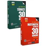 Pegem 2026 Kpss Türkçe+Matematik 60 Deneme 2 Li Set Pegem Akademi Yayınları