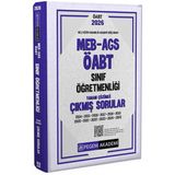 Pegem 2026 Öabt Meb-Ags Sınıf Öğretmenliği Çıkmış Sorular Çözümlü Pegem Akademi Yayınları