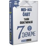 PEGEM AKADEMİ 2025 MEB-AGS-ÖABT Tarih Öğretmenliği Tamamı Çözümlü 7 Deneme