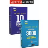 Pegem Akademi 2026 Kpss Genel Yetenek Genel Kültür Ezberbozan 300