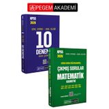 PEGEM AKADEMİ 2026 KPSS Genel Yetenek Genel Kültür Tamamı Çözümlü 10 Deneme + 2026 KPSS Genel Yeten