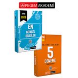 PEGEM AKADEMİ 2026 KPSS Genel Yetenek Genel Kültür Tamamı Çözümlü 5 Deneme + 2026 KPSS En Güncel Bi
