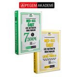 PEGEM AKADEMİ 2026 MEB AGS ÖABT Lise Matematik Öğretmenliği Tamamı Çözümlü 7 Deneme + 2026 MEB AGS Ö