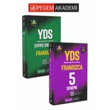 PEGEM AKADEMİ 2026 YDS Fransızca Tamamı Video Çözümlü 5 Deneme + 2026 YDS Fransızca Tamamı Video Çöz
