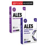 PEGEM AKADEMİ 2027 ALES Sayısal Yetenek Matematik Tamamı Video Çözümlü Soru Bankası + 2027 ALES Konu