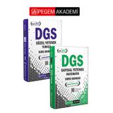 PEGEM AKADEMİ 2027 DGS Sözel Yetenek Türkçe Tamamı Çözümlü Soru Bankası + 2027 DGS Sayısal Yetenek M