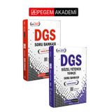 PEGEM AKADEMİ 2027 DGS Sözel Yetenek Türkçe Tamamı Çözümlü Soru Bankası + 2027 DGS Tamamı Çözümlü S