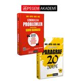 PEGEM AKADEMİ AGS KPSS ALES DGS Ezberbozan Problemler Tamamı Çözümlü Soru Bankası + AGS KPSS ALES DG
