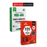 PEGEM AKADEMİ MEB AGS Kim Korkar Türkiye Coğrafyası Soru Bankası Tamamı Çözümlü + YDS YÖKDİL Gramma