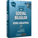 Pegem Akademi Yayıncılık 2020 KPSS ÖABT Sosyal Bilgiler Video Destekli Konu Anlatımlı Modüler Set - 3 Kitap