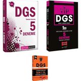 Pegem Akademi Yayıncılık 2021 DGS 5 Deneme ve Yargı DGS Çözümlü 5 Deneme + Çıkmış Sorular
