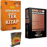 Pegem Akademi Yayıncılık 2021 Eğitim Bilimleri Konu Tek Kitap ve Yediiklim Mega Soru Bankası + Deneme