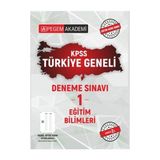 Pegem Akademi Yayıncılık 2021 KPSS Eğitim Bilimleri Türkiye Geneli Deneme Sınavı 1