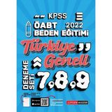 Pegem Akademi Yayıncılık 2022 KPSS ÖABT Beden Eğitimi 7-8-9 (3'lü Deneme)