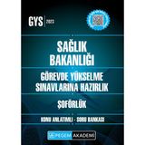 Pegem Akademi Yayıncılık 2023 Sağlık Bakanlığı Görevde Yükselme Sın. Haz. Şoförlük Konu An