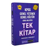 Pegem Akademi Yayıncılık 2024 KPSS Genel Yetenek Genel Kültür Konu Anlatımlı Tek Kitap