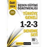 Pegem Akademi Yayıncılık 2024 KPSS ÖABT Beden Eğitimi Öğretmenliği Tamamı Çözümlü Türkiye Geneli Deneme Seti