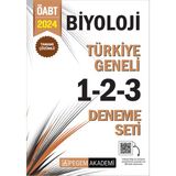 Pegem Akademi Yayıncılık 2024 KPSS ÖABT Biyoloji Tamamı Çözümlü Türkiye Geneli 1 - 2 - 3 Deneme Seti