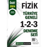 Pegem Akademi Yayıncılık 2024 KPSS ÖABT Fizik Tamamı Çözümlü Türkiye Geneli 1 - 2 - 3 Deneme Seti